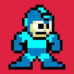 In this example, we load an 8-bit bitmap that contains a Mega Man sprite and strip its reddish background color. To do it, we enter the hex color "#E02040" in the transparent color field. As this is the only solid color we need to delete, we leave the fuzzy matching value at 0%.