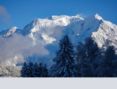 This example adds an empty area (40 pixels) below a mountain BMP photograph without changing its other edges. The new space can later be used to identify the photo location or write the name of the snow-covered mountain. (Source: Pexels.)